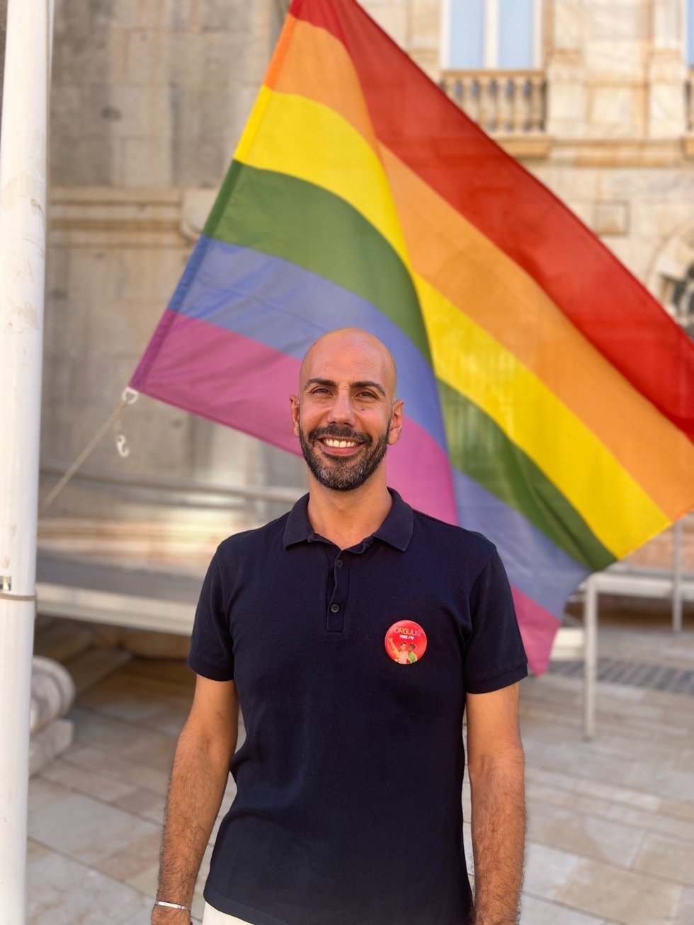 El secretario LGTBI+ del PSRM, Pencho Soto
