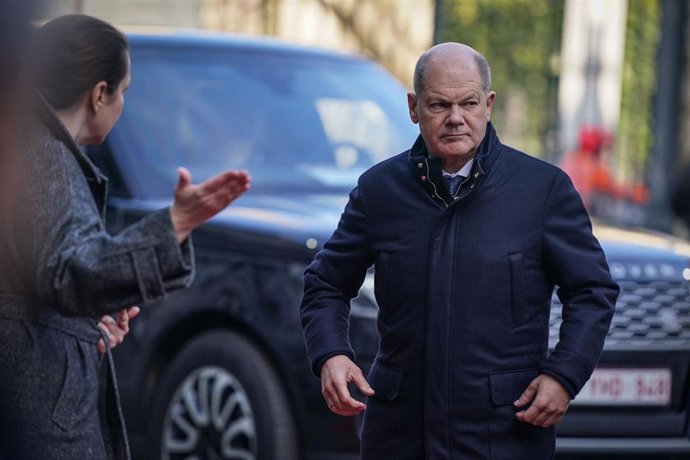 El canciller alemán, Olaf Scholz 