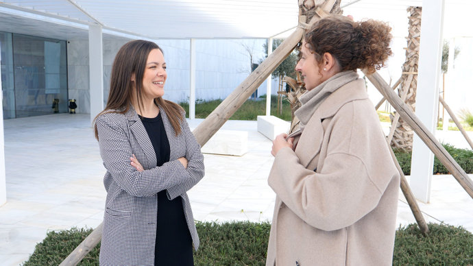 Ines Moreno y Victoria Sanchez, científicas de la última convocatoria del programa de atracción de talento Ramón y Cajal