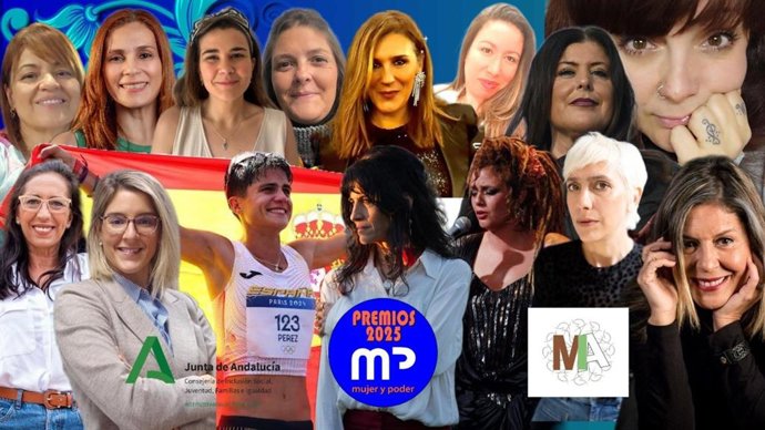 Imagen de las mujeres que serán galardonadas.