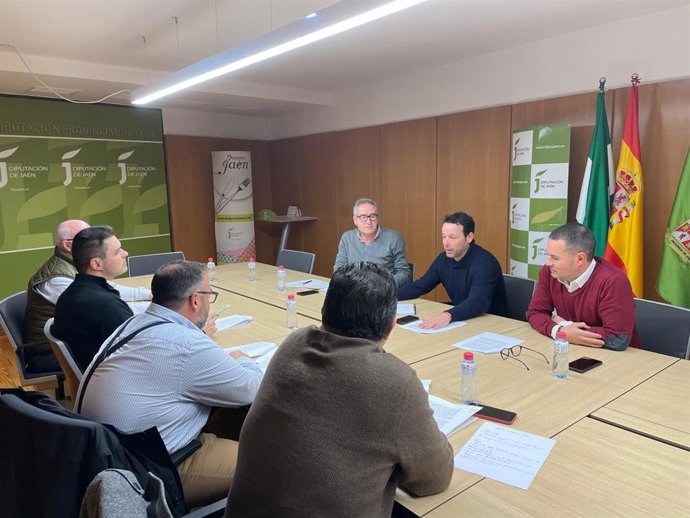 Imagen de la reunión de la Diputación de Jaén para la propuesta de la Política Agraria Común.