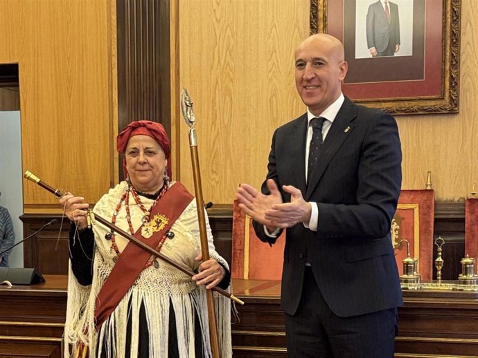 El alcalde de León, José Antonio Diez, durante el acto