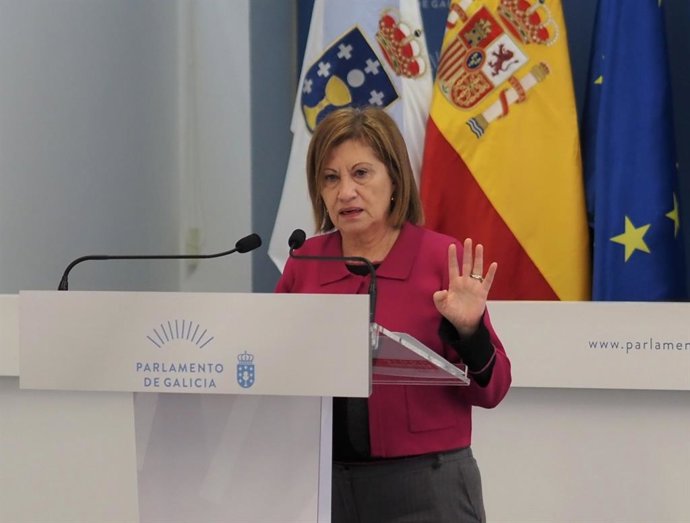 La diputada del PSdeG, Elena Candia.