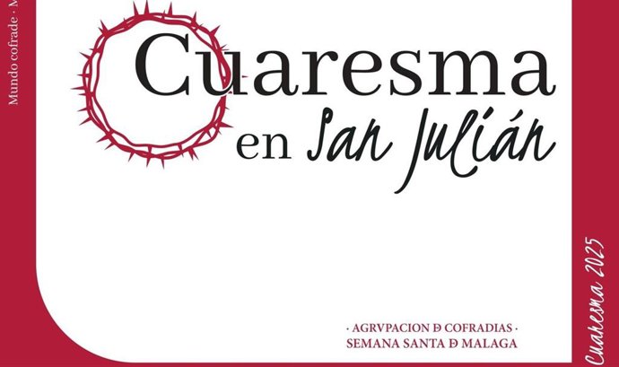 Imagen promocional de la Cuaresma en San Julián.