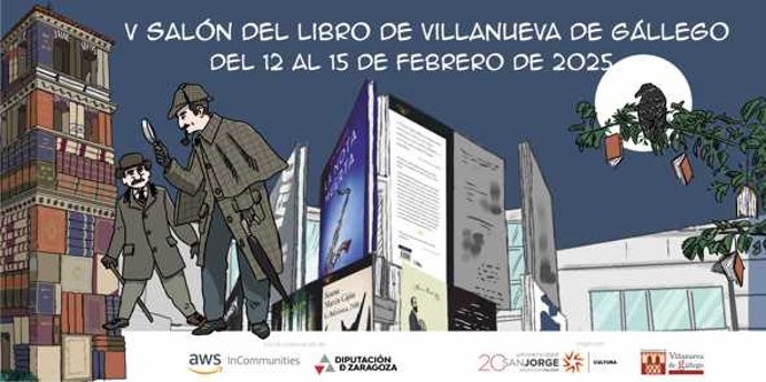 V Salón del Libro de Villanueva de Gállego desde el día 13 de febrero