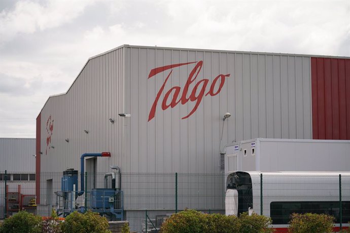 Archivo - Fachada de la planta de Talgo, a 29 de agosto de 2024, en Rivabellosa, Álava, País Vasco (España). Los trabajadores de la fábrica de Talgo en Rivabellosa (Álava) han denunciado la "incertidumbre" actual que presenta la empresa tras la decisión d