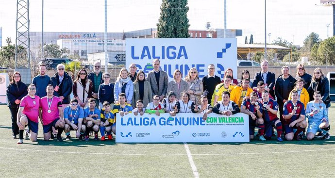 "LaLiga Genuine con Valencia" celebra una emocionante jornada con diez equipos de la Comunidad Valenciana