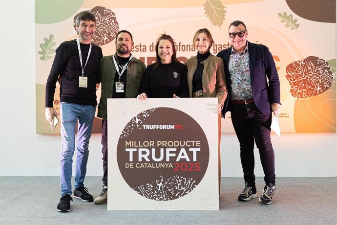Entrega del premio al Mejor Producto Trufado de Catalunya 2025