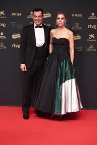 Juanma Moreno se reconoce "muy ilusionado" con la gala de los Goya en Granada y apuesta por los candidatos andaluces