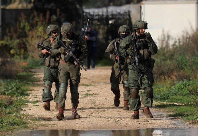 Militares israelíes en Cisjordania (archivo)