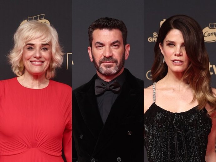 ANABEL ALONSO, ARTURO VALLS Y JUANA ACOSTA EN LOS PREMIOS GOYA 2025