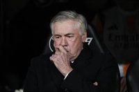 Ancelotti: "No quiero hablar del árbitro, ni entrar en una polémica que ya es bastante grande"
