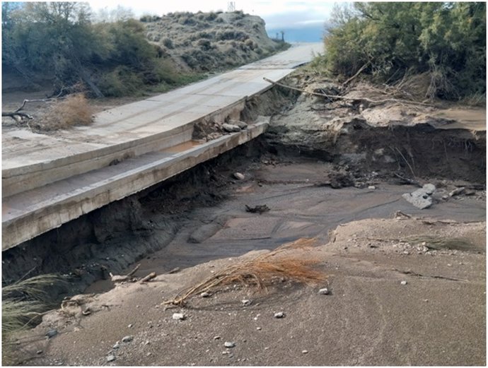 Archivo - Daños producidos por la DANA de finales de octubre del año pasado en el norte de la provincia de Granada