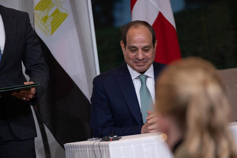 Archivo - El presidente de Egipto, Abdelfatá al Sisi