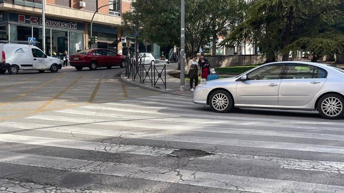 Arreglo de baches en la ciudad de Jaén