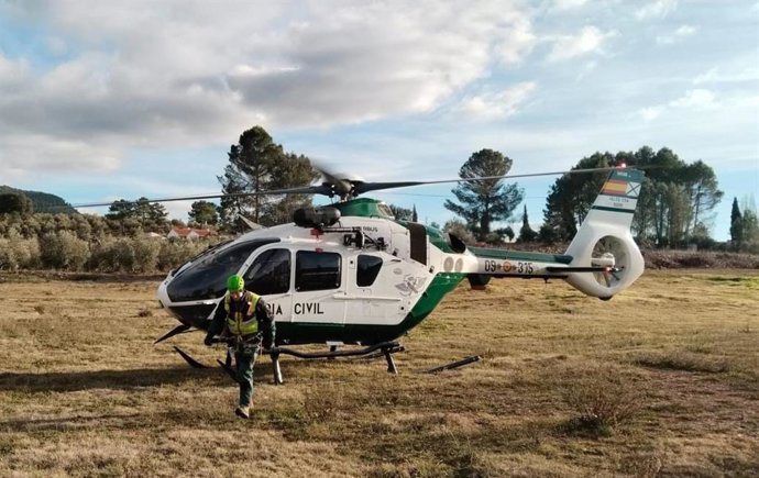 Helicóptero de la Guardia Civil.
