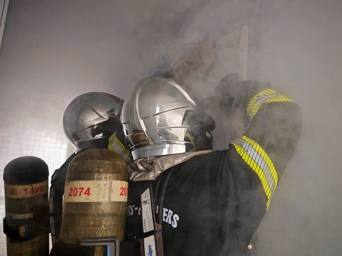 Bomberos de Niza, Francia