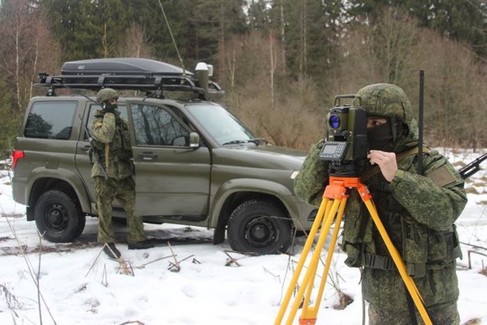 Militares rusos en Ucrania