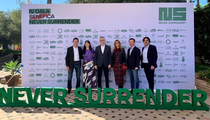 La concejal de Bienestar Social, Familia y Salud, Pilar Torres, durante la celebración de la IV Gala Never Surrender