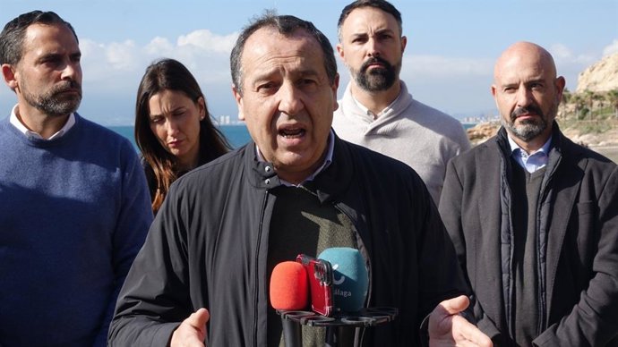 El portavoz del PSOE-A en materia de inclusión social, José Luis Ruiz Espejo, este domingo