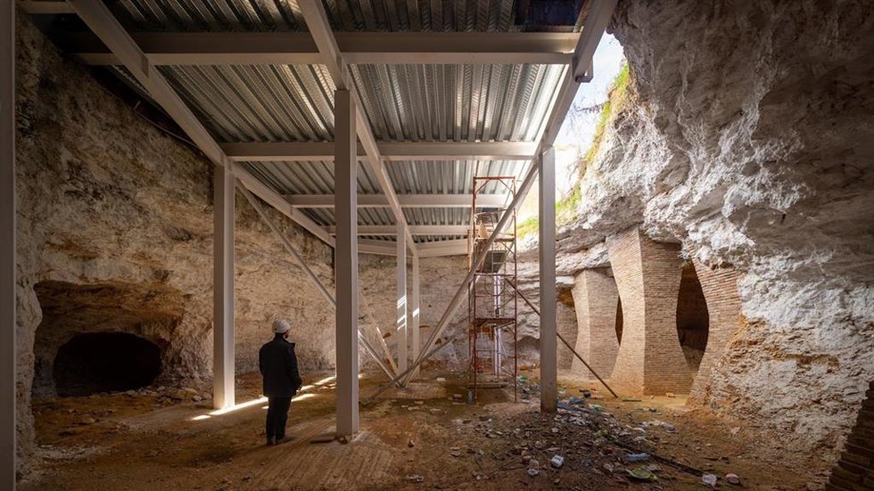 Cueva en Tomelloso.