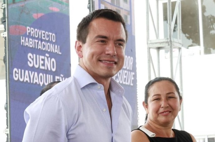 El presidente de Ecuador, Daniel Noboa