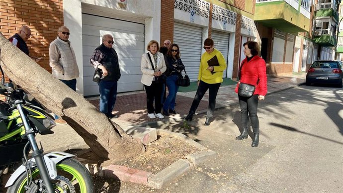 PSOE en el Ayuntamiento de Málaga reclama un plan integral de mejoras para el barrio de San José en el distrito de Ciudad Jardín