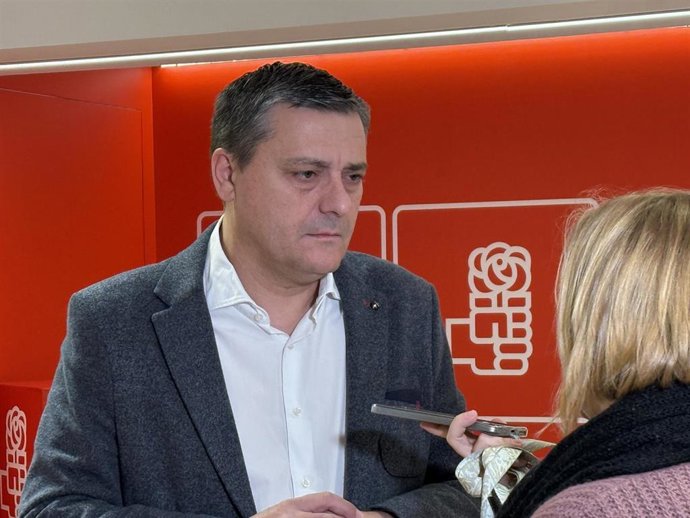El secretario general del PSOE Alto Aragón, Fernando Sabés.