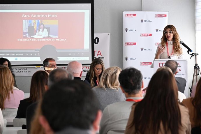 La delegada del Gobierno en Melilla, Sabrina Moh.
