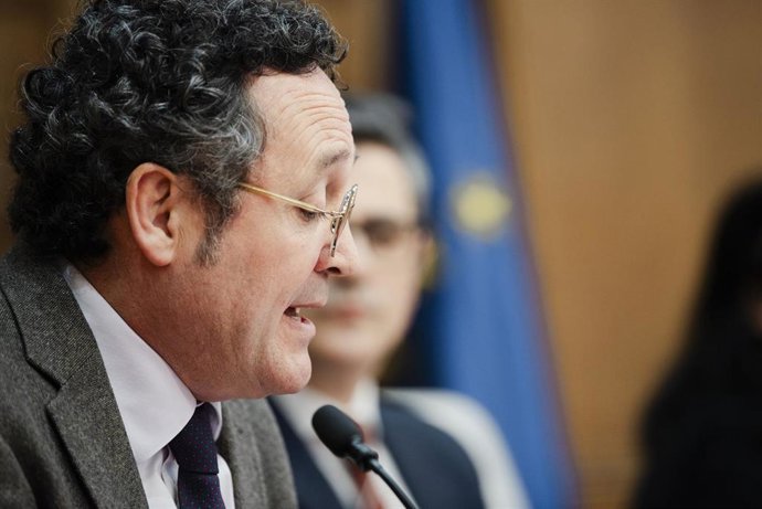 El Fiscal General del Estado, Álvaro García Ortiz, y el ministro de Presidencia y Justicia, Félix Bolaños. 