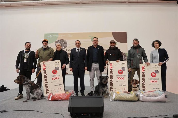 Entrega de premios en el TrufforumVic