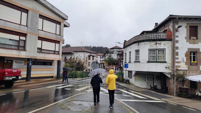 Archivo - Lluvia en Karrantza (Bizkaia)