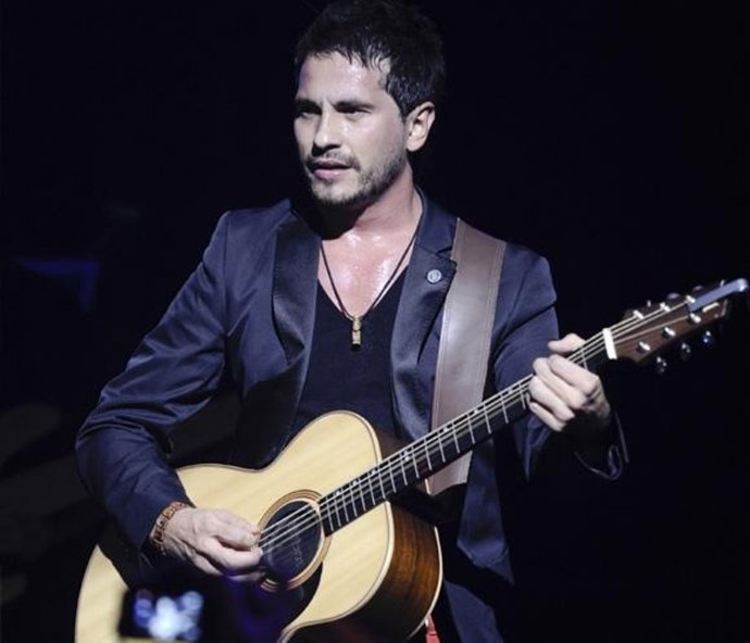 Archivo - El cantante jerezano David de María. 