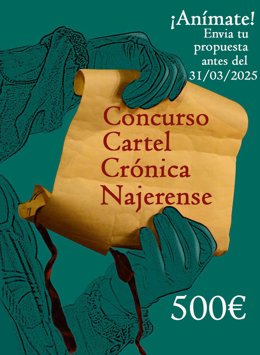 El Patronato Pro-Representaciones Histórico Najerenses convoca un concurso para elegir el cartel anunciador de Crónica Najerense 2025