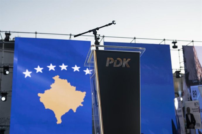 Acto del Partido Democrático de Kosovo