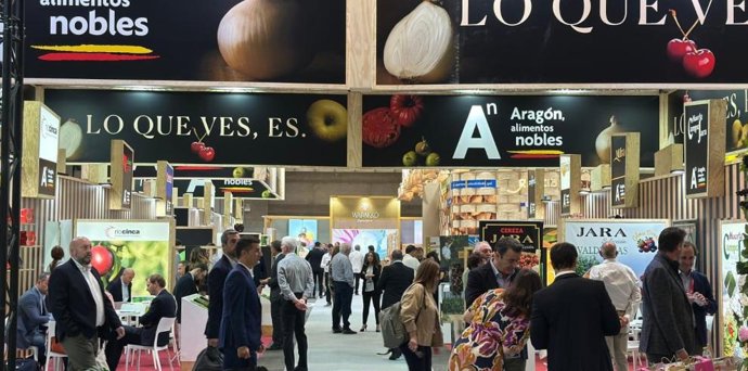 Los alimentos aragoneses están presentes en los certámenes más relevantes del sector.