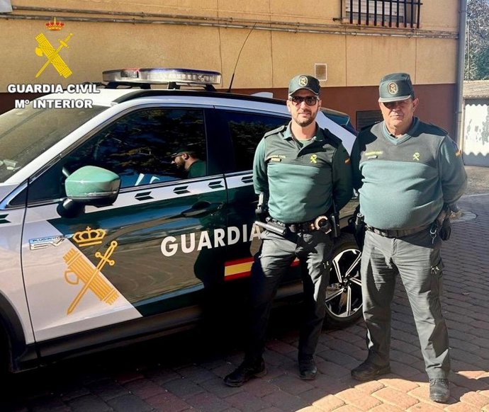 Agentes de la Guardia Civil.