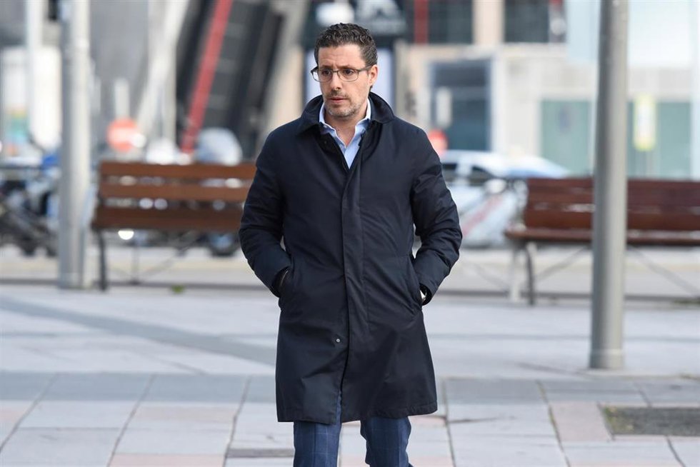 Archivo - El comisionista Alberto Luceño a su llegada a declarar en los juzgados de Plaza de Castilla