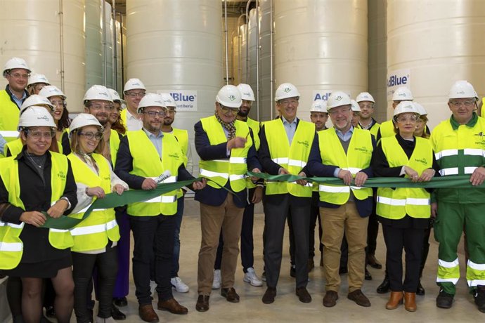 Archivo - Fertiberia crece en Francia con una nueva planta de AdBlue