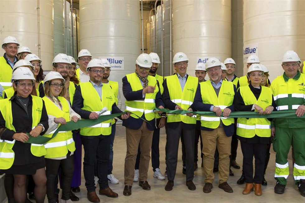 Archivo - Fertiberia crece en Francia con una nueva planta de AdBlue