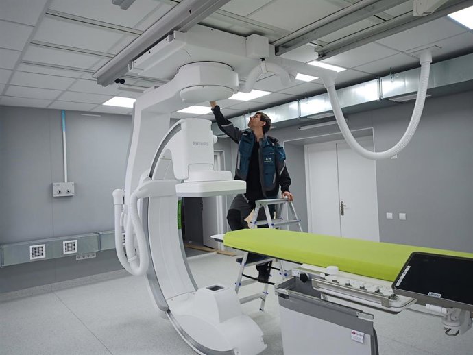 Instalación de la plataforma Azurion en Izmail (Ucrania)