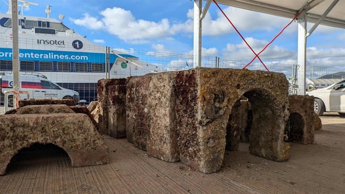 Retirada del emisario de Talamanca