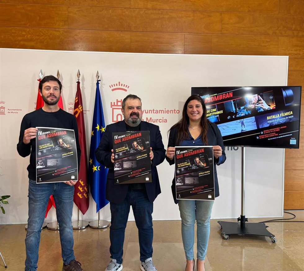 Presentación del taller de cine 'Jóvenes que Asombran'