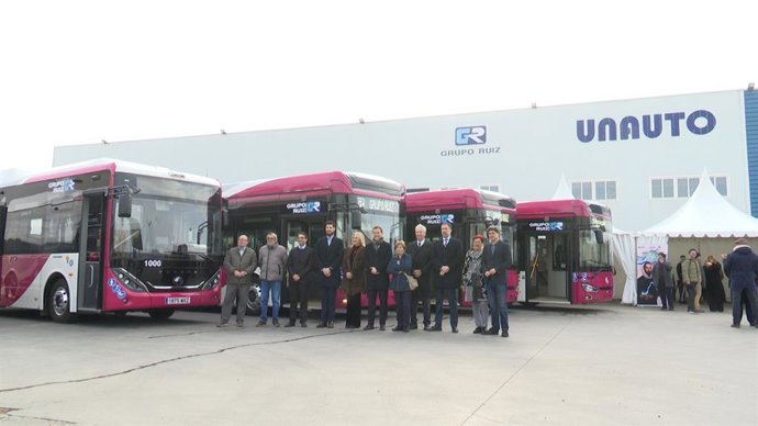 Nuevos autobuses eléctricos en Toledo.