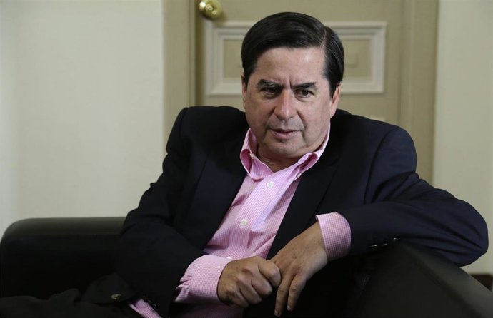Archivo - El ministro del Interior de Colombia, Juan Fernando Cristo.