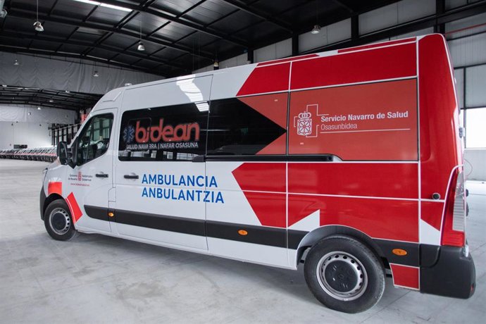 Una de las 61 nuevas ambulancias adquiridas
