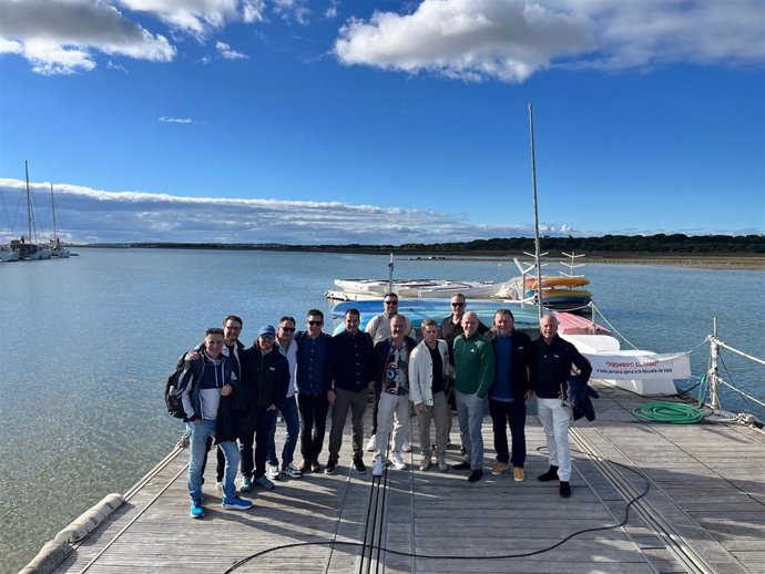 Profesionales de la PGA sueca en la provincia de Huelva.