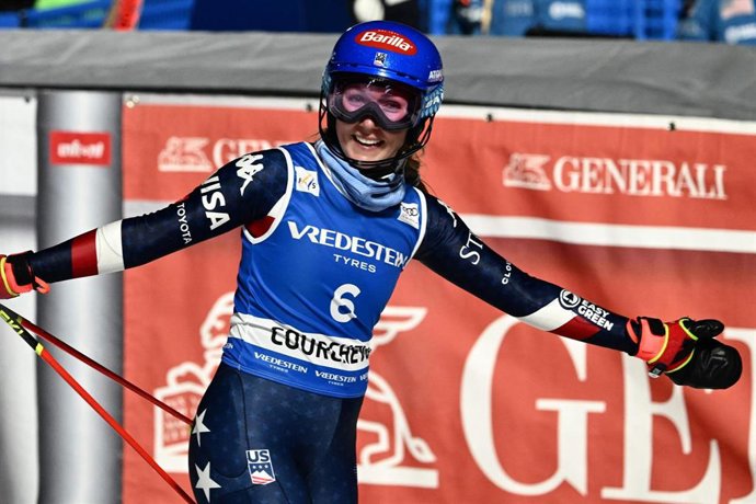 La esquiadora estadounidense Mikaela Shiffrin