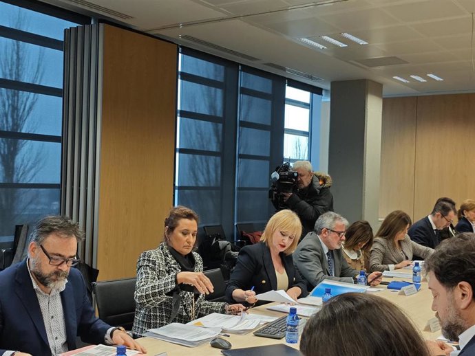 La Junta destinó en 2024 más de 45 millones para impulsar el empleo en colectivos vulnerables y el cooperativismo. En la foto, reunión del Consejo Regional de Economía Social, con la consejera de Industria a la cabeza.