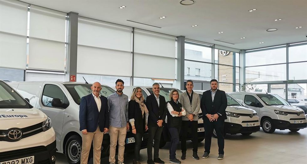 Toyota España comienza la renovación de la flota de 53 vehículos de la marca que tiene Air Europa.